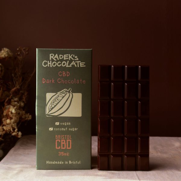 Organic CBD Dark Chocolate Bar